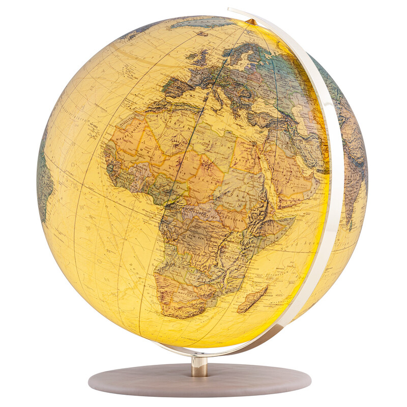 Columbus Glob Royal 40cm slätt läder camel