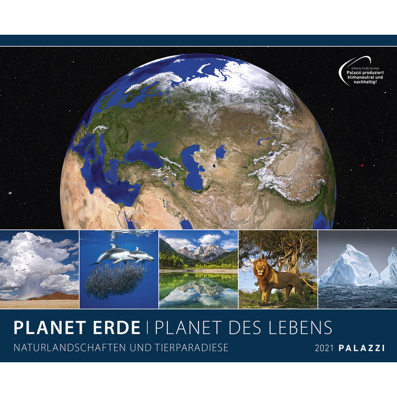 Palazzi Verlag Kalender Planeten jorden 2021
