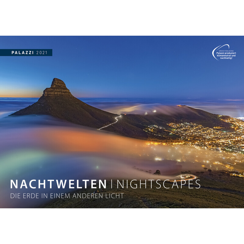 Palazzi Verlag Kalender Nattliga världar 2021