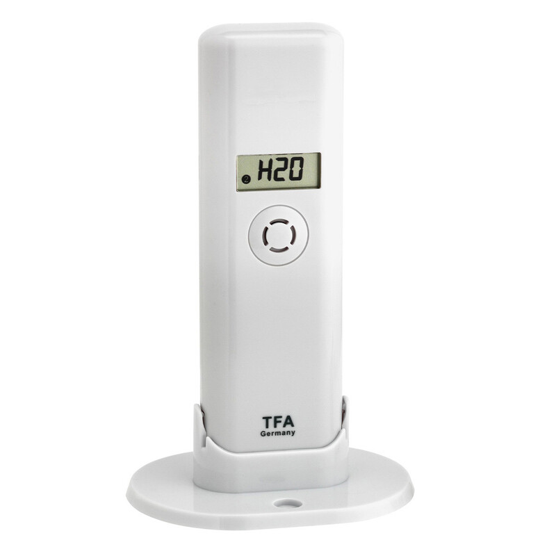 TFA Thermo-Hygro sändare med WEATHERHUB vattendetektor