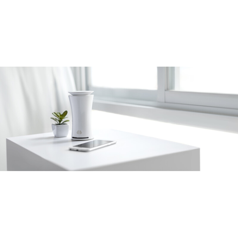 uHoo Smarter 9in1 CO2 inomhusluftmonitor sensor mätinstrument Virus Index