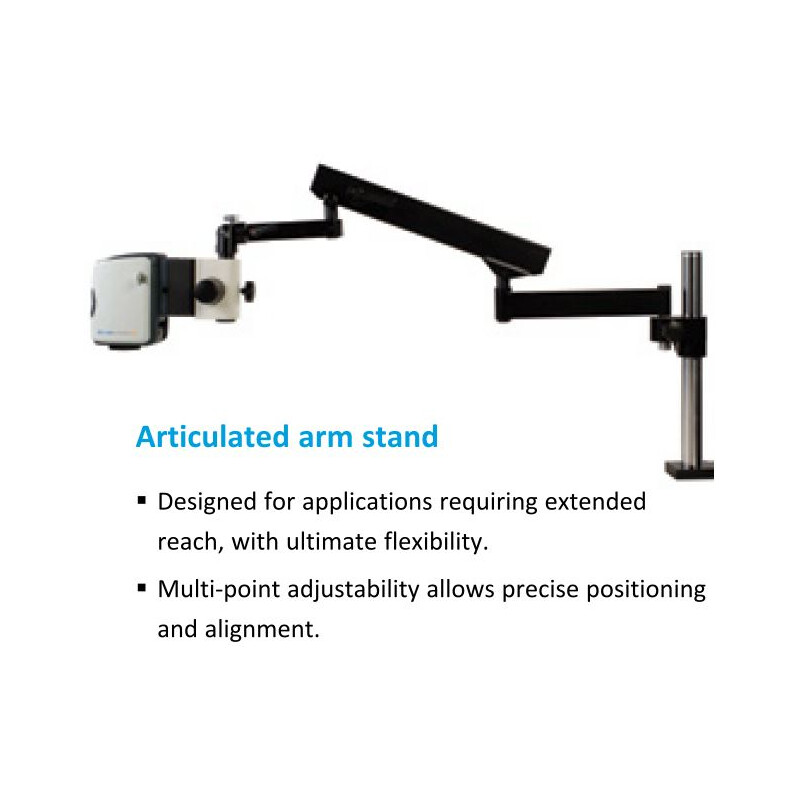 Vision Engineering Mikroskop EVO Cam II, ECO2CE1, variable articulated arm, LED light, 4 Diopt W.D.245mm, HDMI, USB3, 24" Full HD