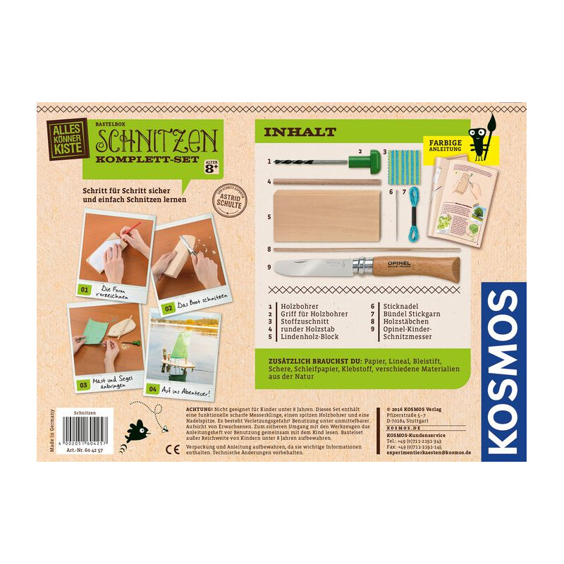 Kosmos Verlag Komplett snidningsset