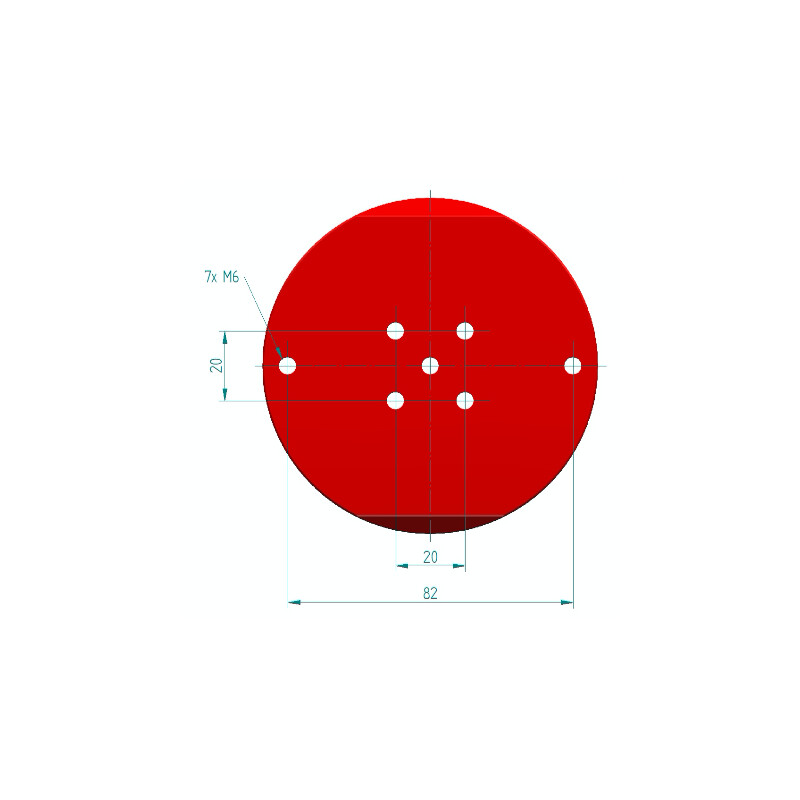 PrimaLuceLab Skywatcher HEQ5 PLUS Monteringsplatta