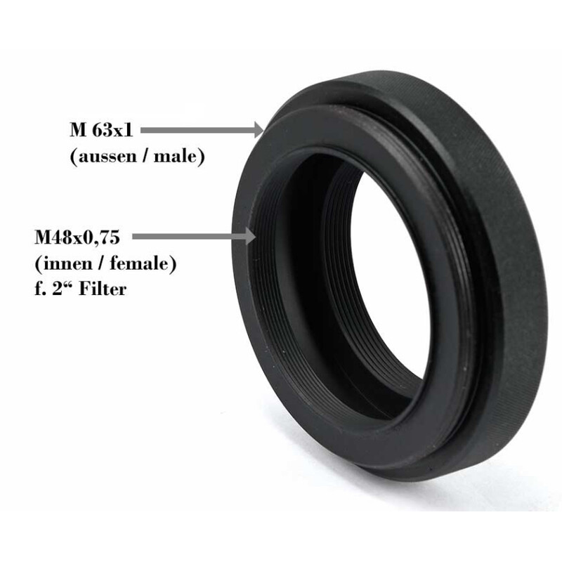 TS Optics Flattener 1,0x M63