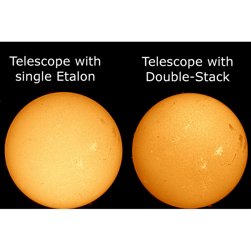 Lunt Solar Systems Dubbelstapelfilter DSII för solteleskop LS80MT & LS100MT