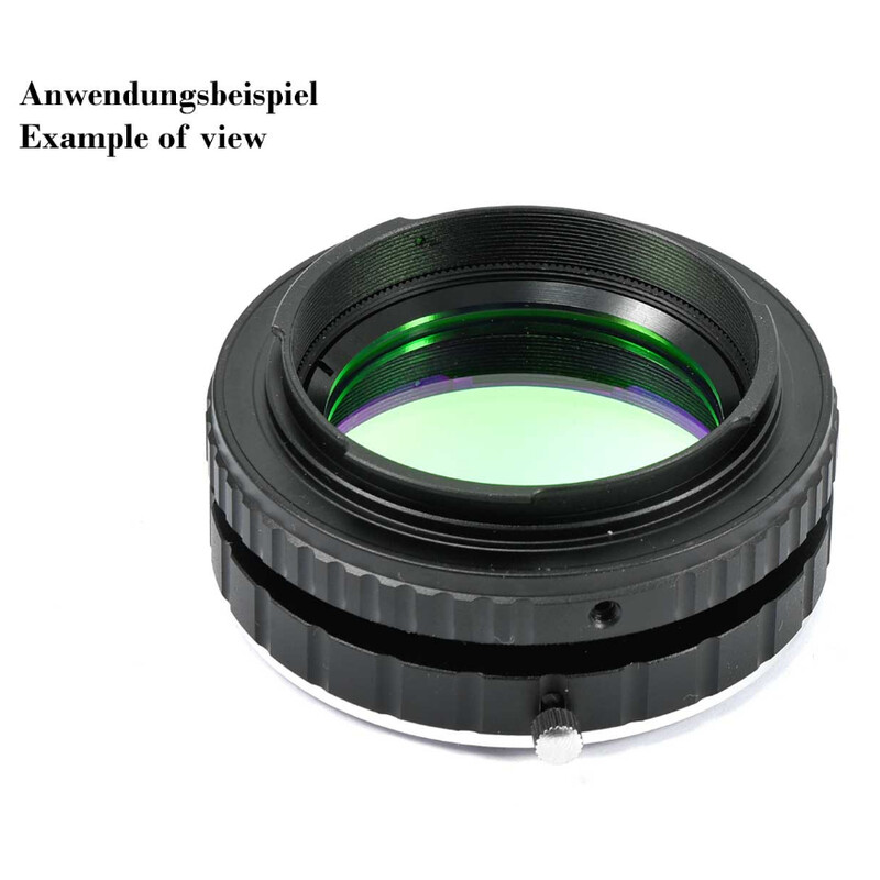 TS Optics Objektivadapter Adapter för EF-objektiv på Canon EOS R-kameror Filterhållare 50 mm