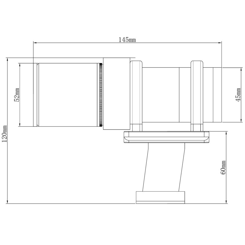 Omegon Apokromatisk refraktor Pro APO AP 40/180 OTA