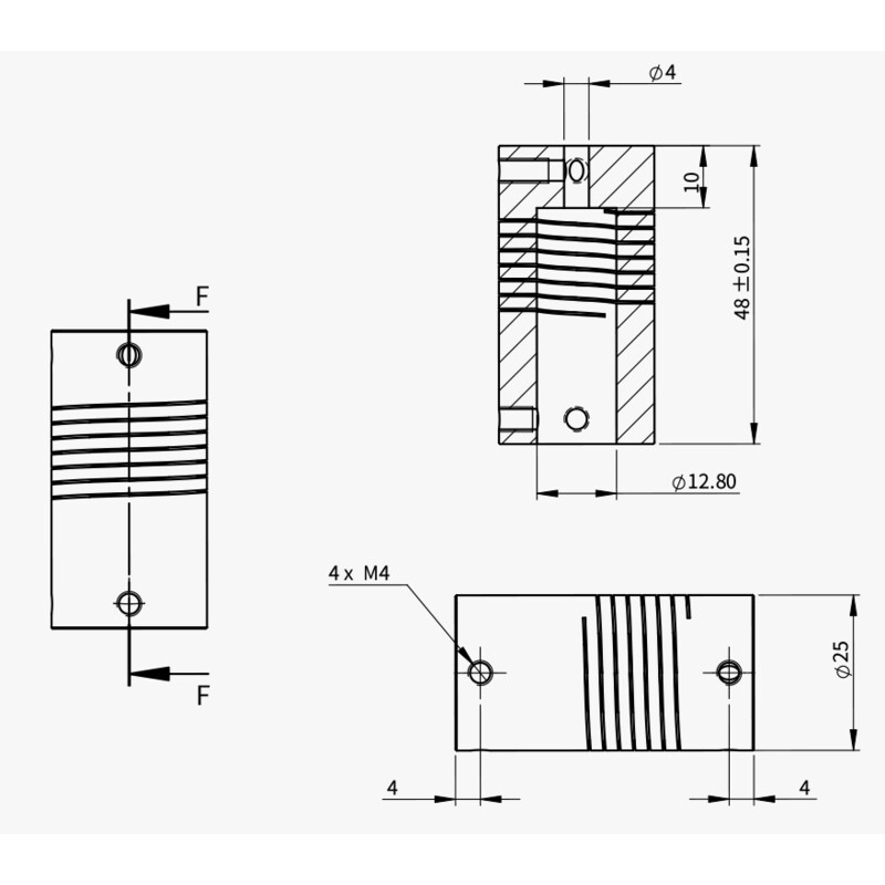 ZWO Adapter för EAF-fokusmotor till Celestron C8 & C9.25