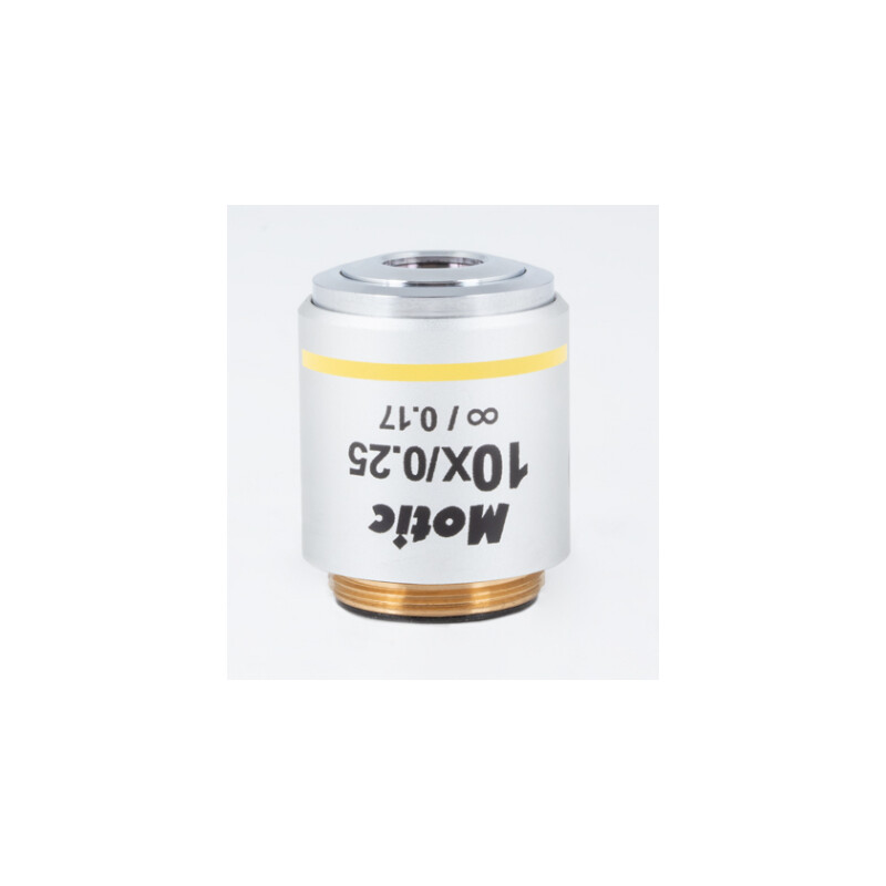 Motic Objektiv EC PL, CCIS, plan, achro, UC 10x/0,25, (wd 17,4mm) (Panthera)