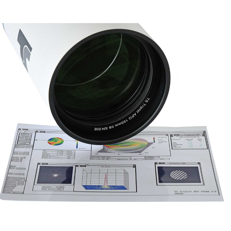 TS Optics Apokromatisk refraktor AP 155/1240 CD-APO Deluxe OTA