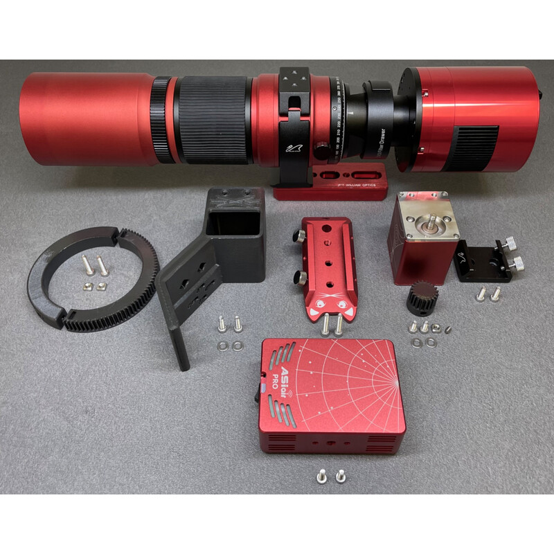 ProAstroGear Black-CAT-51 Hållare för ZWO ASIAIR, EAF och Guidescope