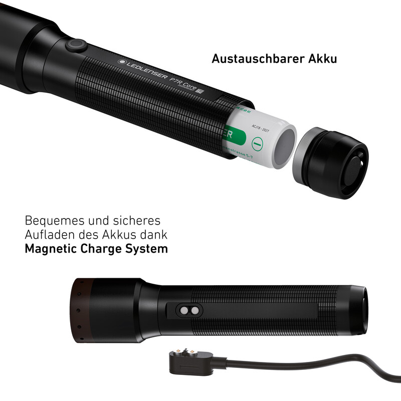 LED LENSER Ficklampa P7 kärna