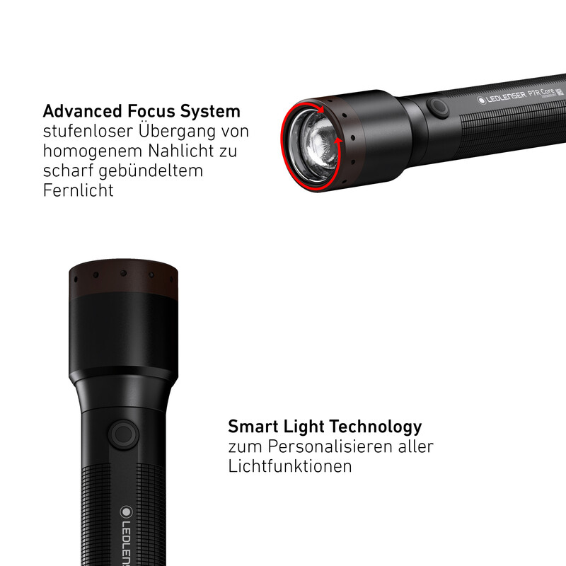 LED LENSER Ficklampa P7 kärna