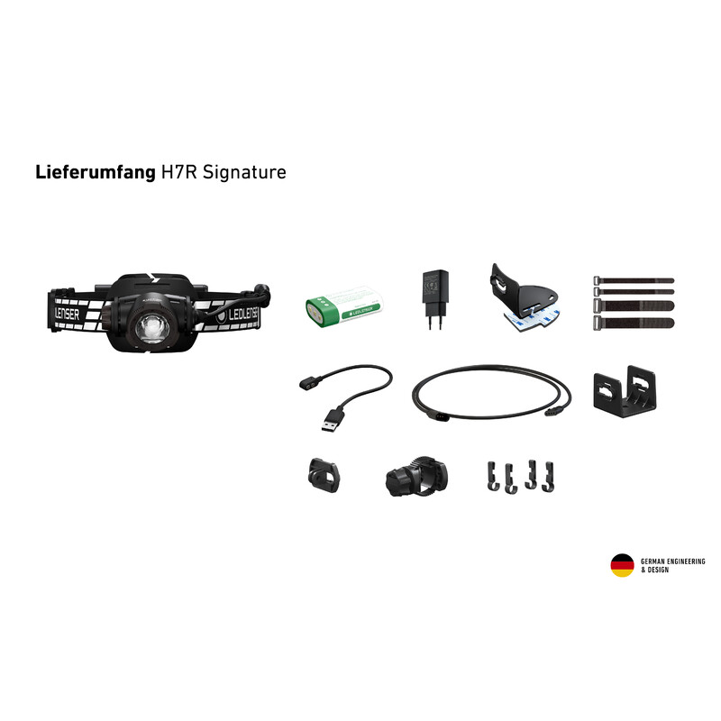 LED LENSER Pannlampa H7R signatur