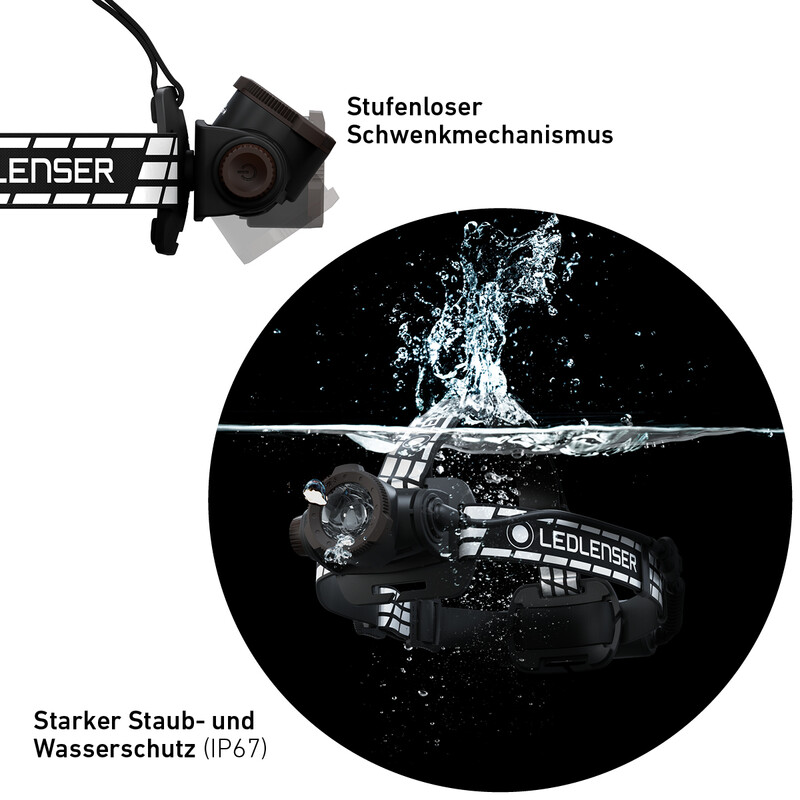 LED LENSER Pannlampa H7R signatur