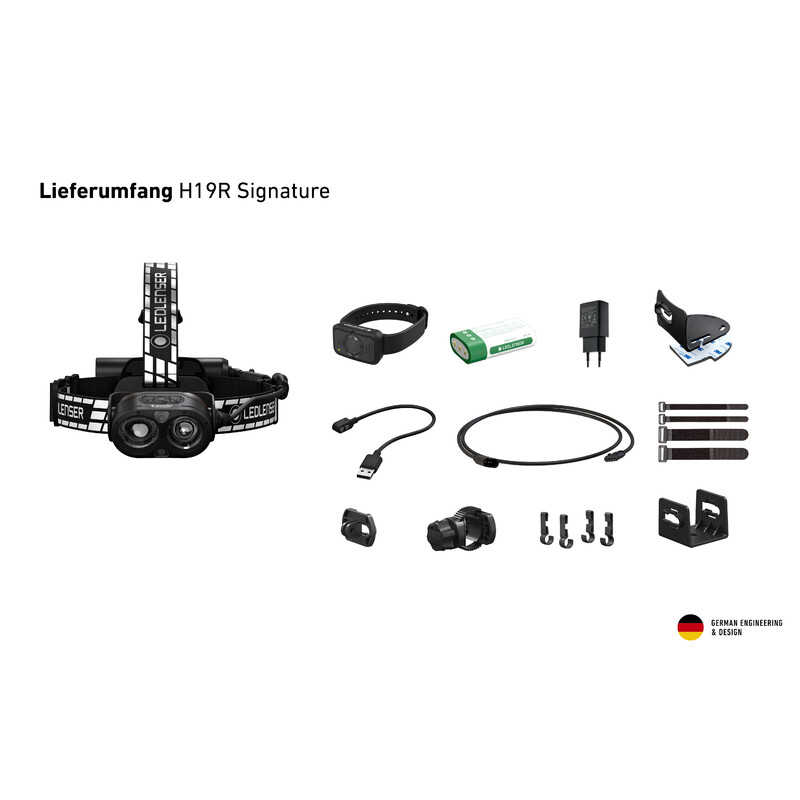 LED LENSER Pannlampa H19R signatur
