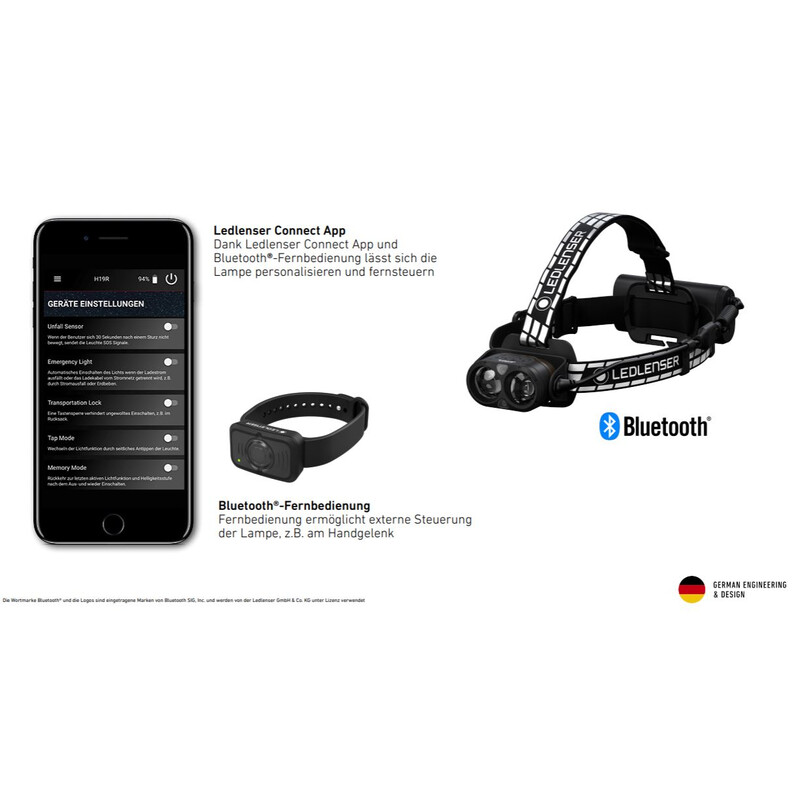 LED LENSER Pannlampa H19R signatur