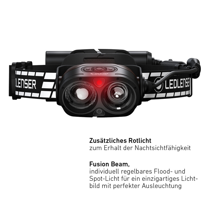 LED LENSER Pannlampa H19R signatur