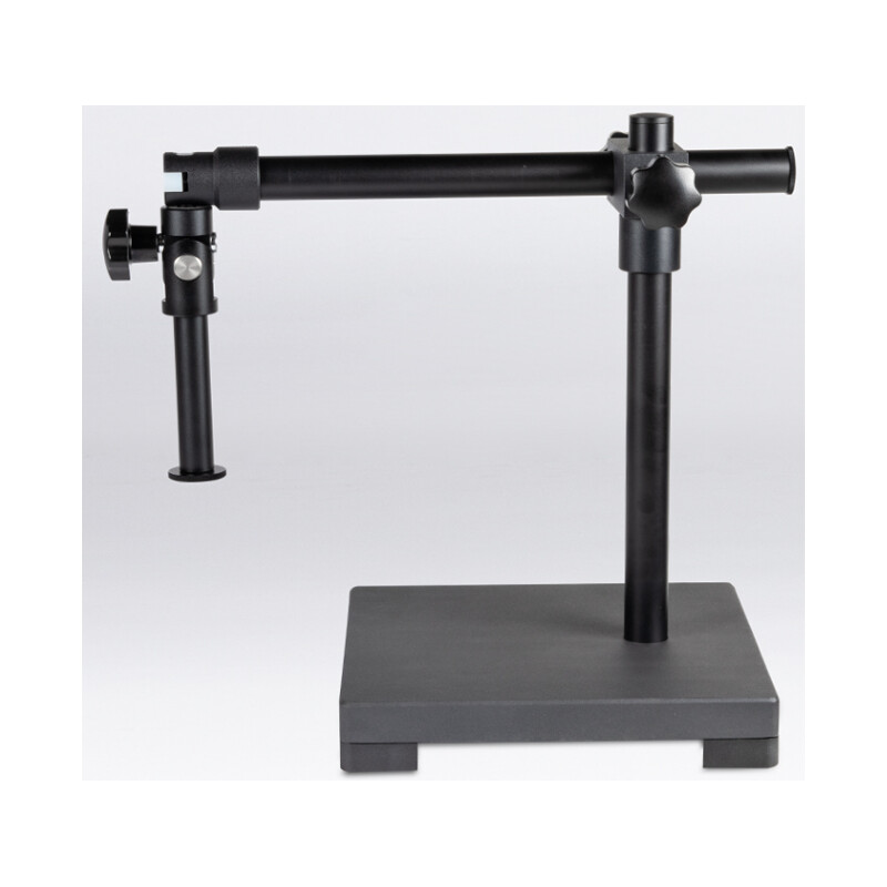 Motic ledarmstativ, horisontellt armstativ, basplatta, 600 mm pelare, för pelarhuvudfäste