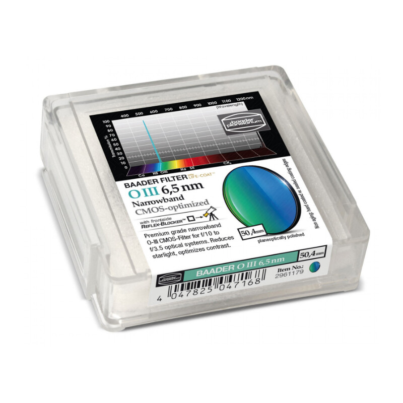 Baader Filter OIII CMOS Narrowband 50,4 mm