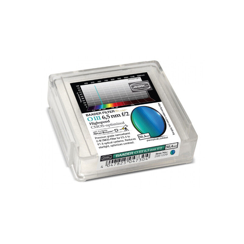 Baader Filter OIII CMOS f/2 Highspeed 50,4 mm