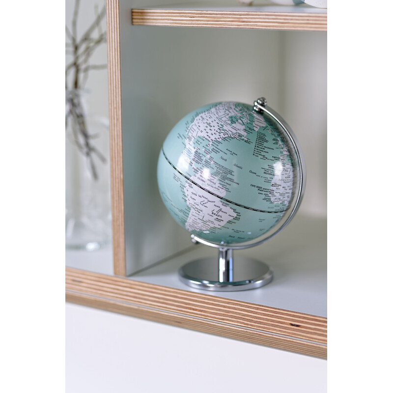 TROIKA Miniglob Gagarin Pastellfärgad turkos 13cm
