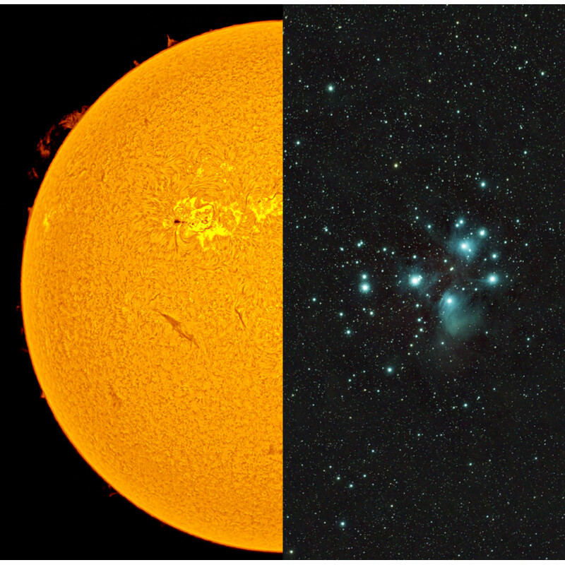 Lunt Solar Systems Solteleskop ST 70/420 LS60MT Ha B1200 Allround OTA