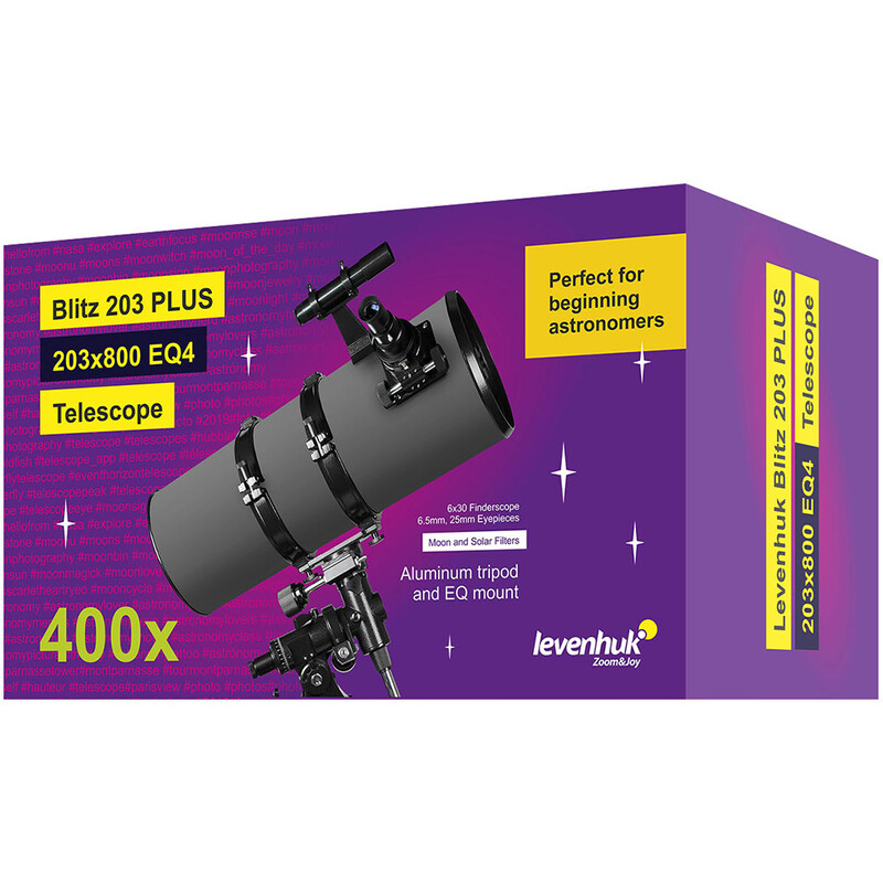 Levenhuk Teleskop N 203/800 Blitz 203 PLUS EQ