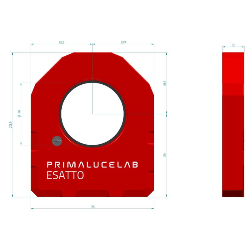 PrimaLuceLab Fokuserare ESATTO 3,5" LP