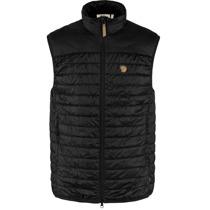 Fjällräven Abisko vadderad väst M, 550 Black, storlek S