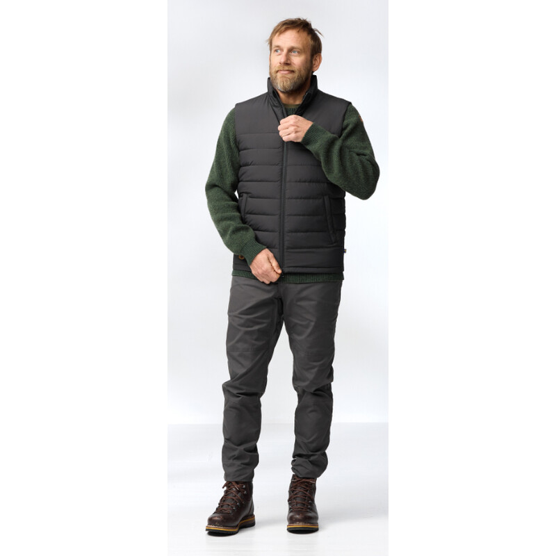 Fjällräven Greenland Down Liner Vest M, 550 Black, storlek L