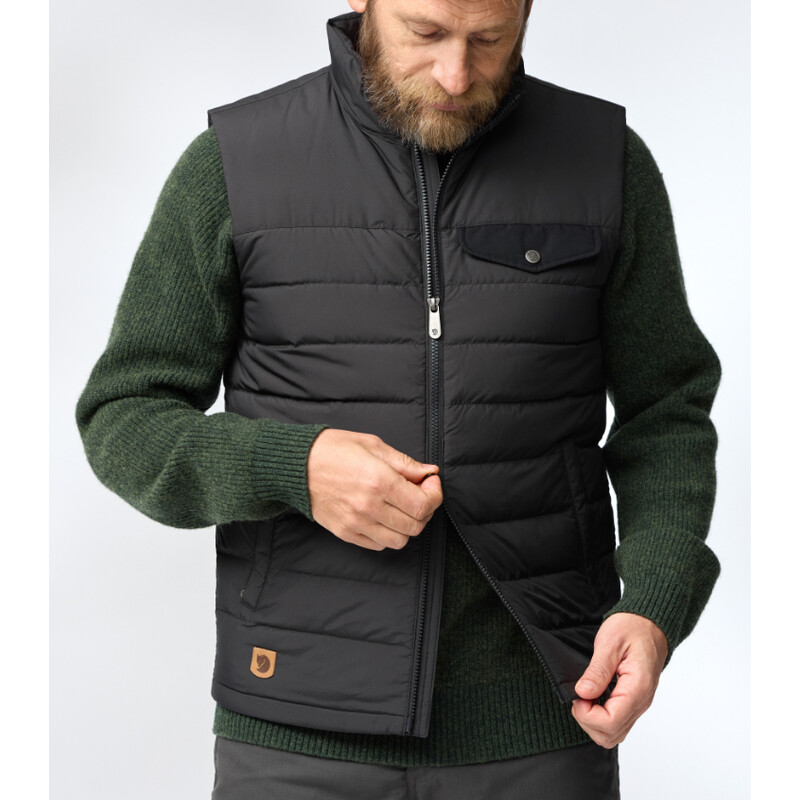 Fjällräven Greenland Down Liner Vest M, 550 Svart, S