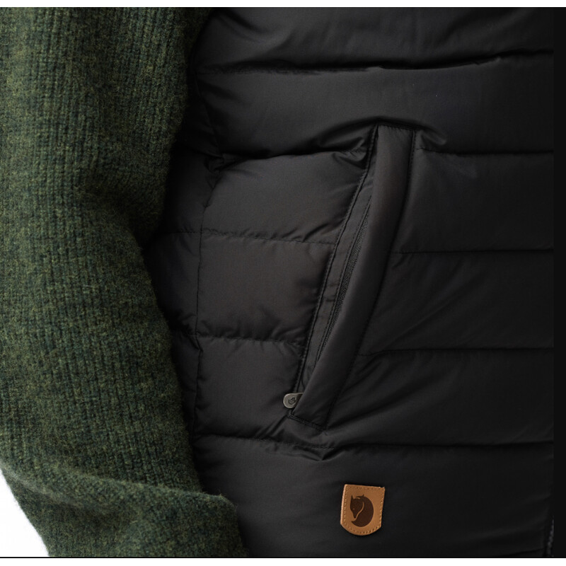 Fjällräven Greenland Down Liner Vest M, 550 Svart, S