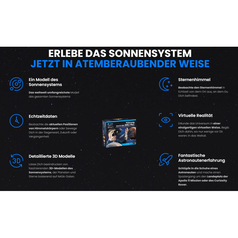 solarsystemscope Programvara Führung durch das Weltall 5 in 1