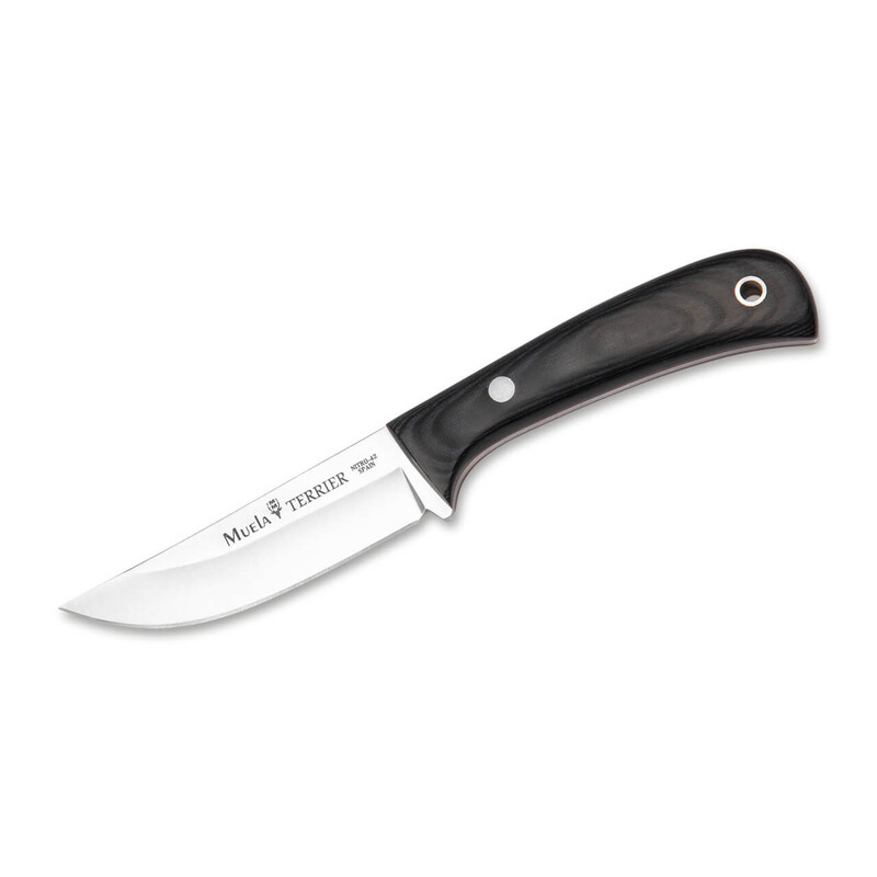 Muela Knivar Terrier 9M Micarta Dark