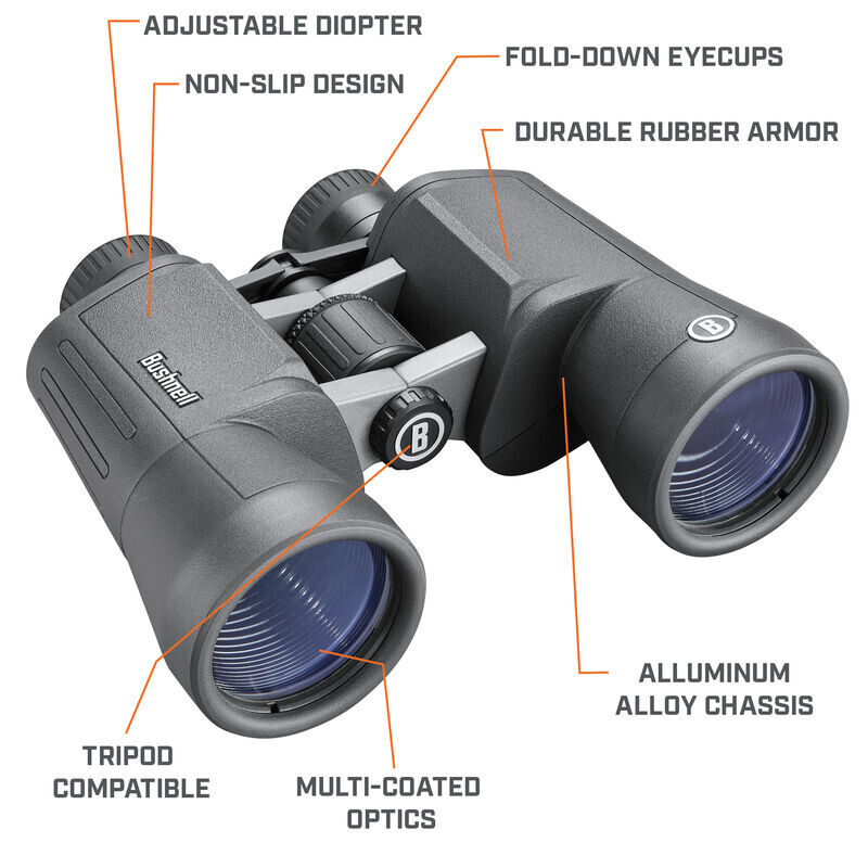 Bushnell Kikare Powerview 2.0 10x50 Aluminium, MC