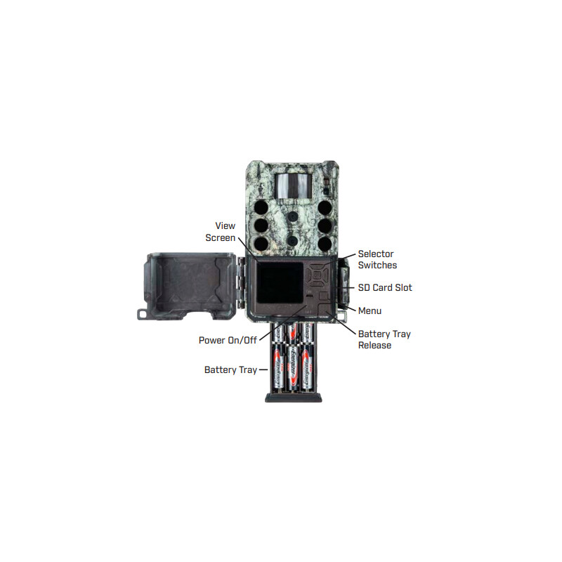 Bushnell Viltkamera 32MP CORE DS4K Tree Bark Camo No Glow, Box 5L
