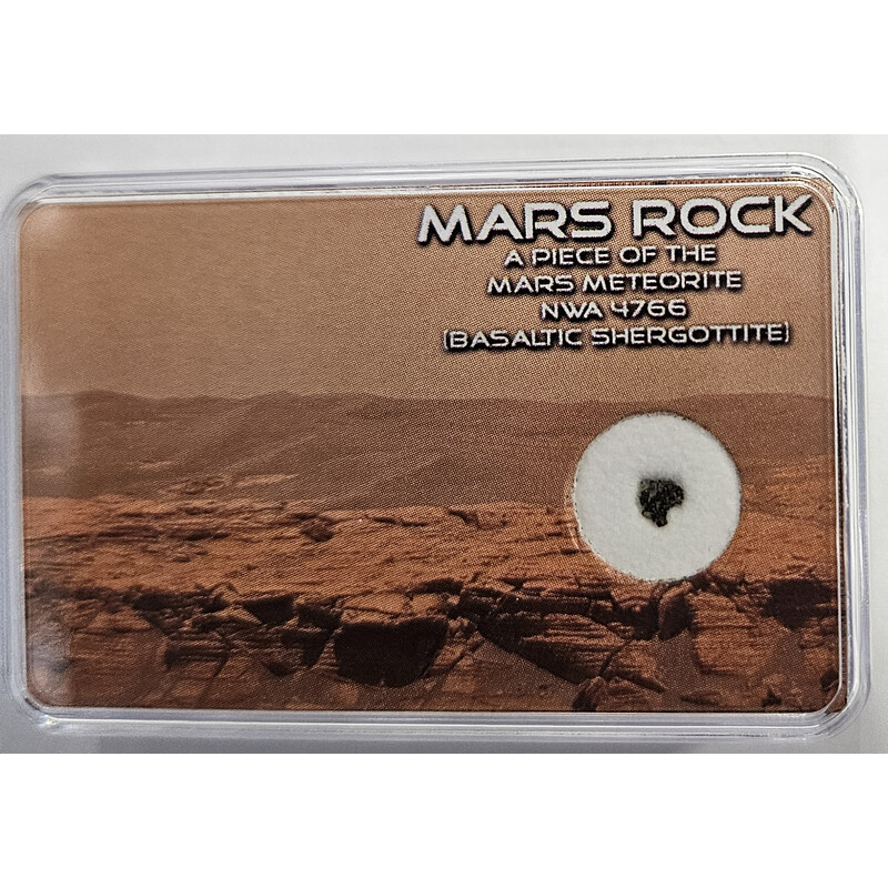 SR-Meteorites Meteoriter Äkta Mars-meteorit NWA 4766 0,007–0,014 gram