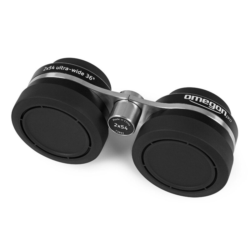 Omegon kikare 2x54 för stjärnfältsobservation + 2 Filtrera UHC Filter M56