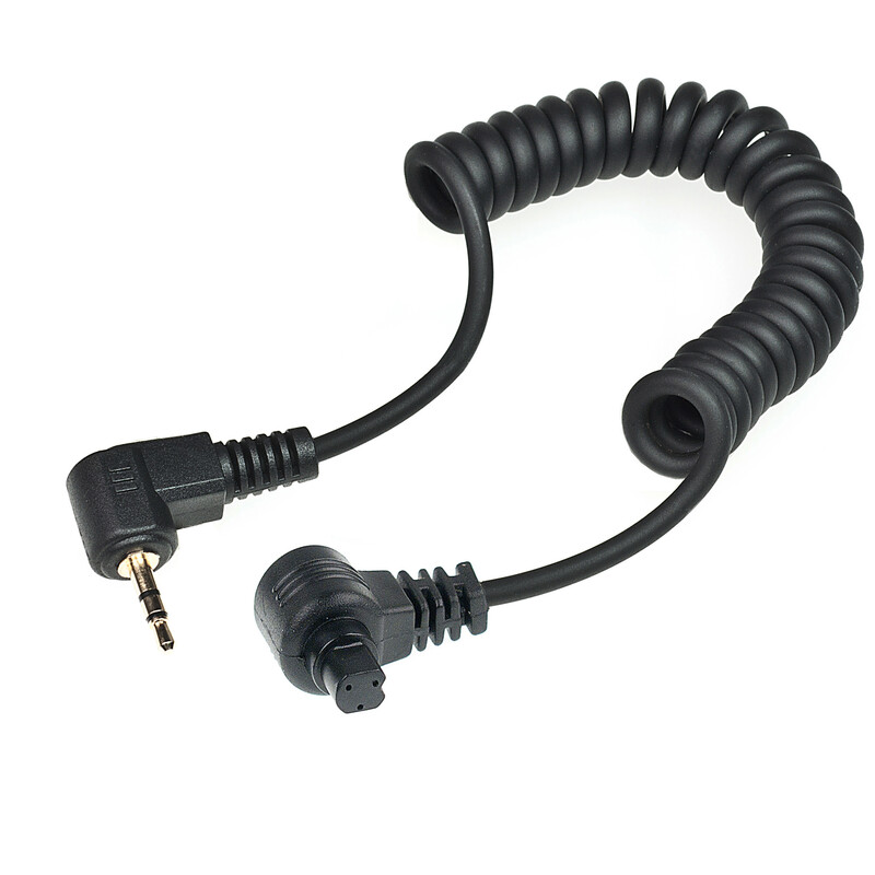 Novoflex KABEL-3C Elektrisk utlösningskabel för Canon-kameror med Anslutning