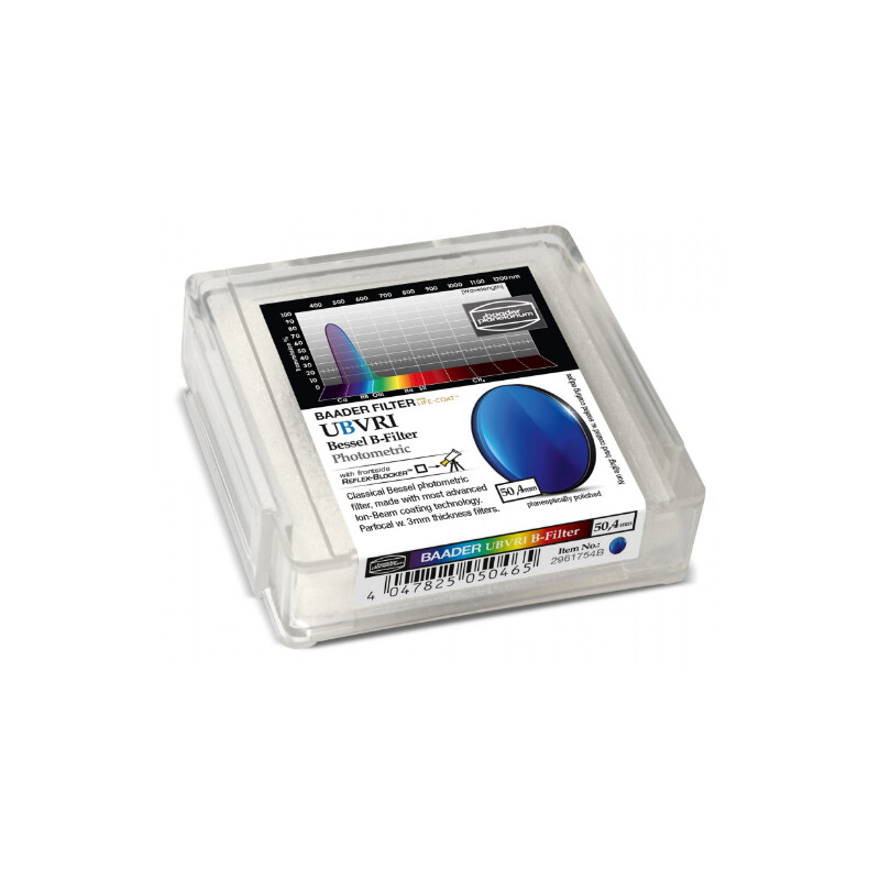 Baader Filter Bessel UBVRI B 50,4 mm