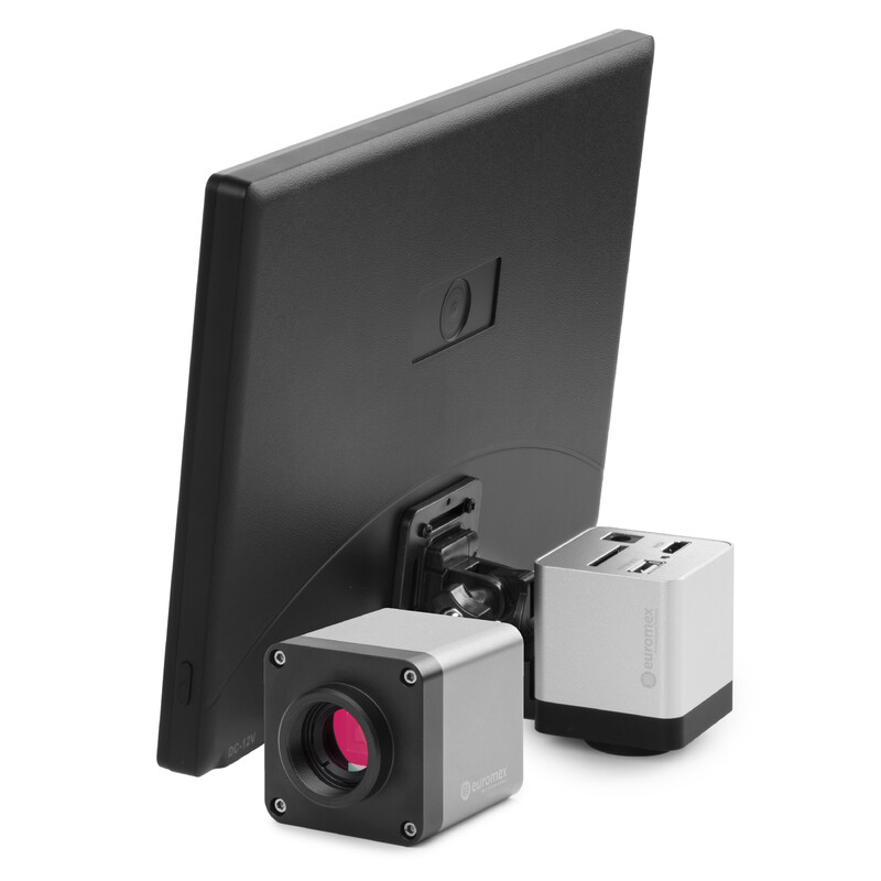 Euromex HD-Mini kamera med skärm, VC.3024-HDS, färg, CMOS, 1/2.8, 2MP, HDMI