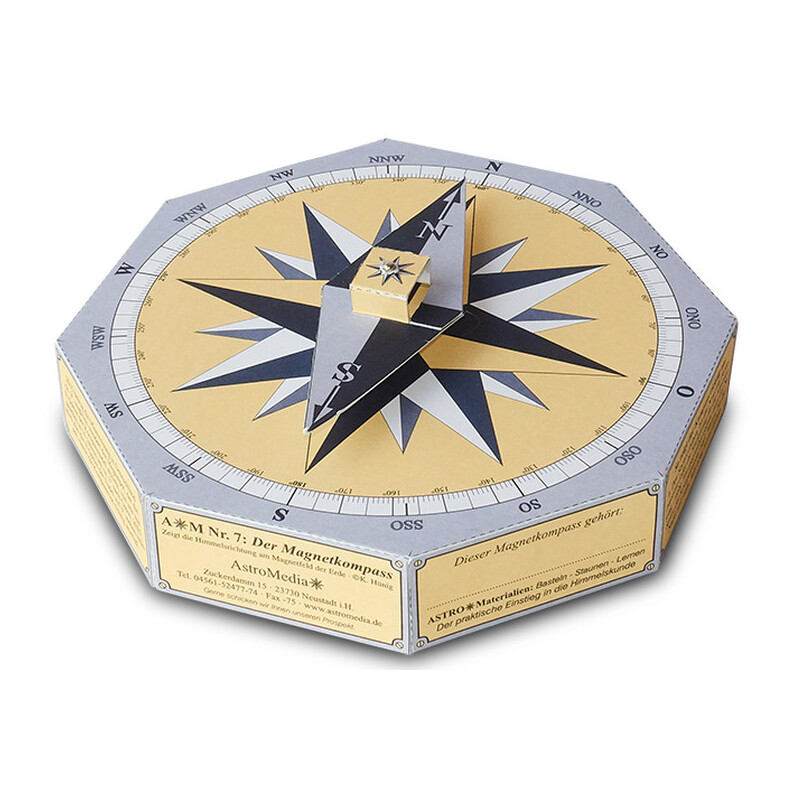 AstroMedia Byggsats Der Magnetkompass