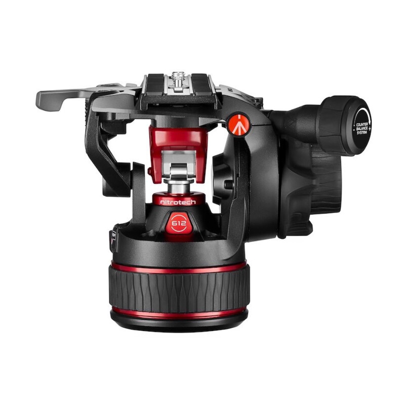 Manfrotto Stativ-kulhuvud Nitrotech 612 flytande videohuvud