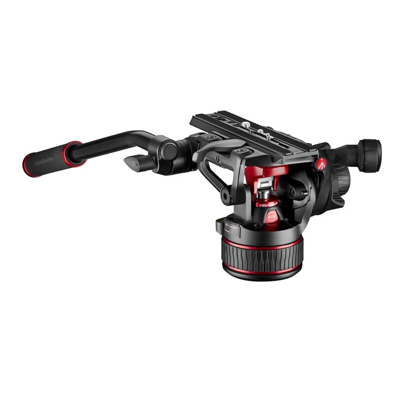 Manfrotto Stativ-kulhuvud Nitrotech 612 flytande videohuvud