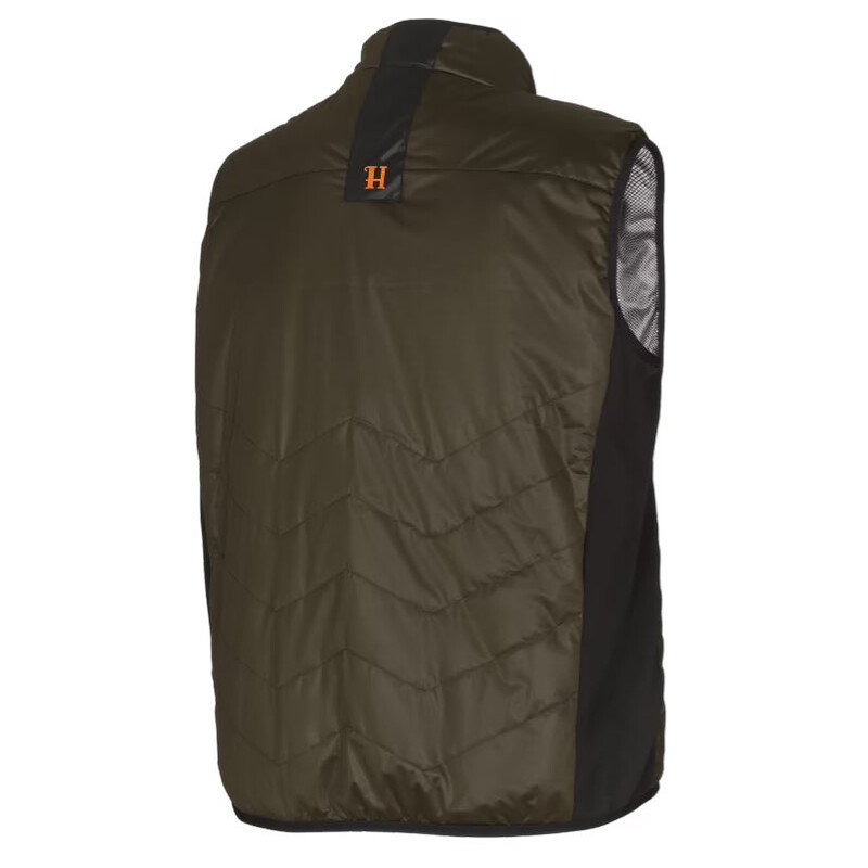 Härkila Uppvärmd väst, Willow green/Black, storlek XS