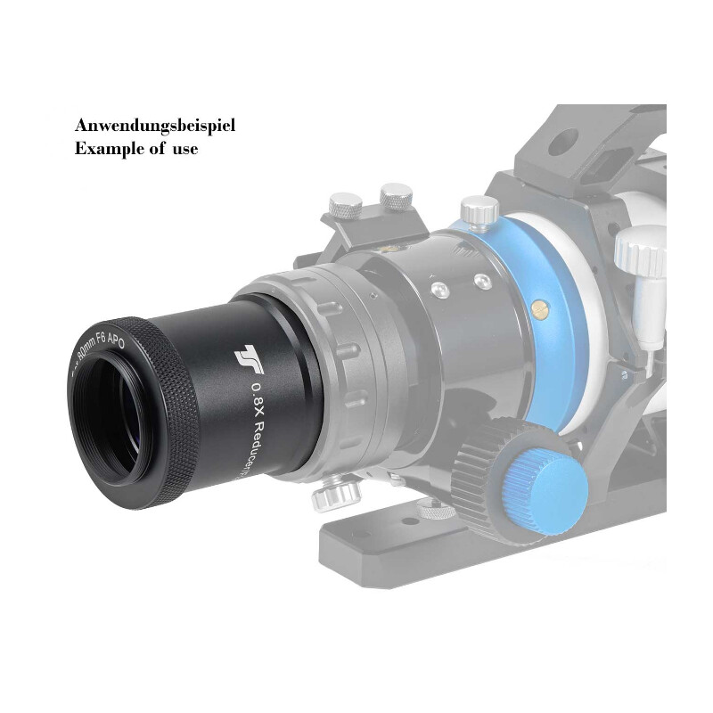 TS Optics Apokromatisk refraktor AP 80/480 CF-APO f/6 FPL55 Triplet OTA