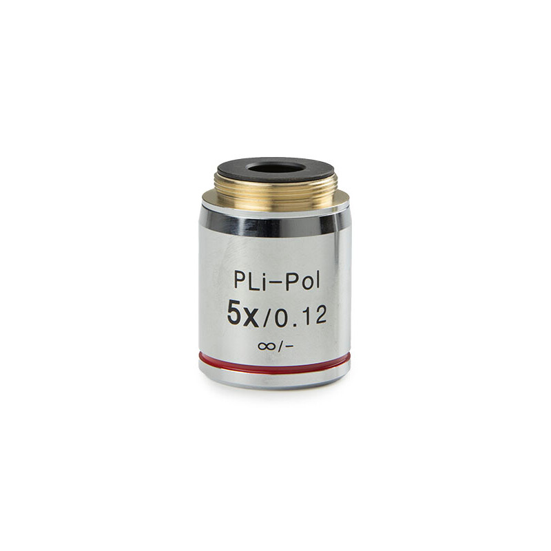 Euromex objektiv IS.7905-T, 5x/0.12, PLPOLi, plan, oändlighet, belastningsfri (iScope)