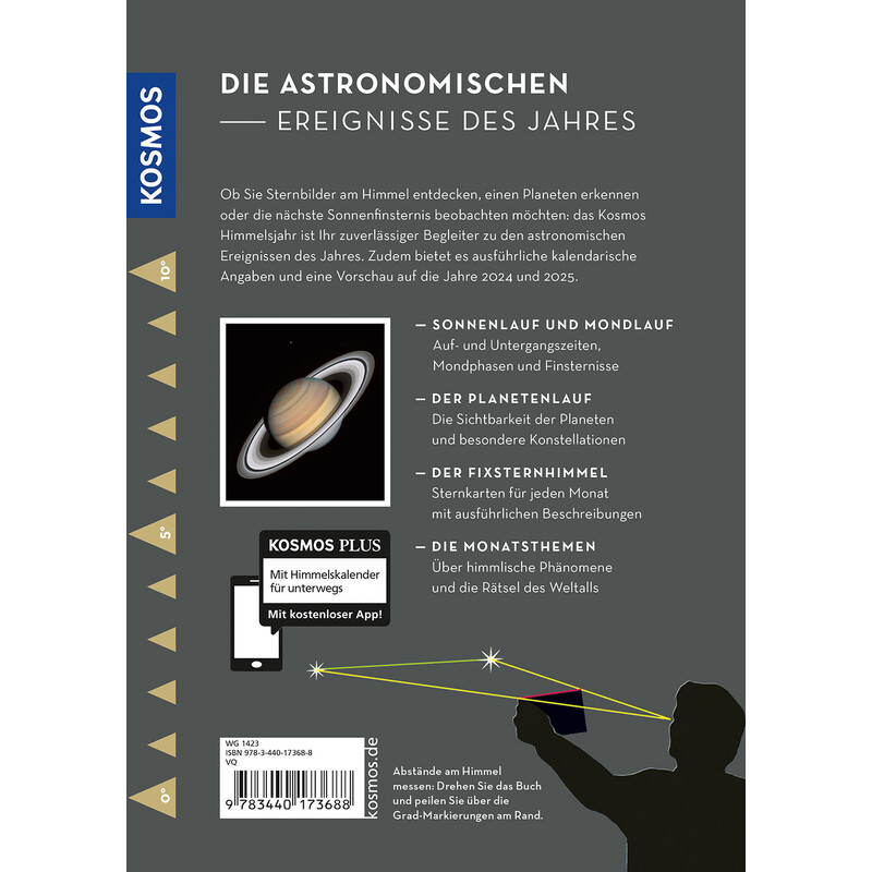 Kosmos Verlag Årsbok Himmelsjahr 2023